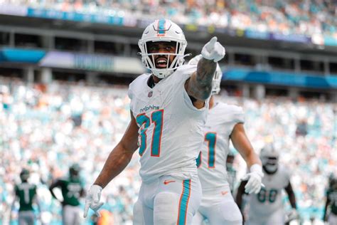 Raheem Mostert, Miami Dolphins, RB .